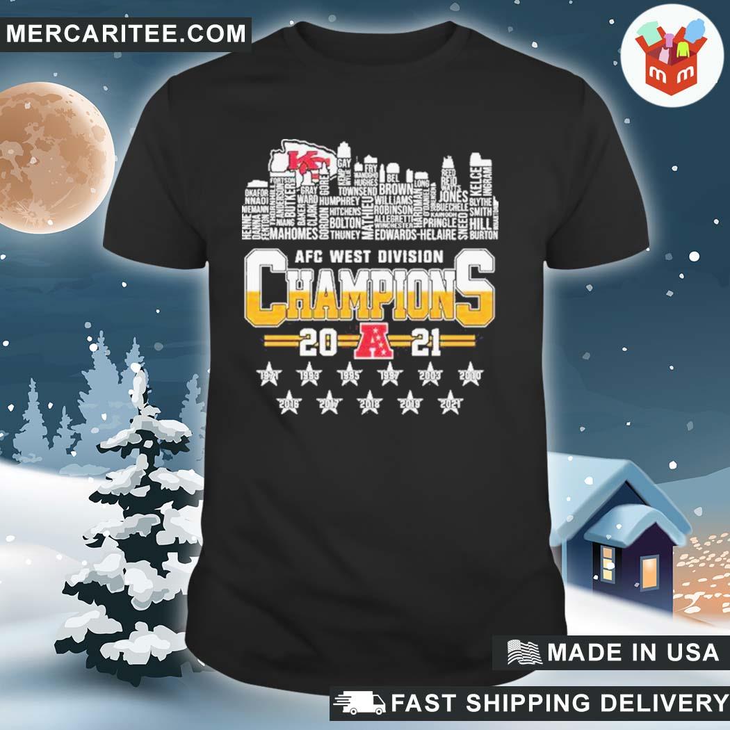 Afc west champions shirts online