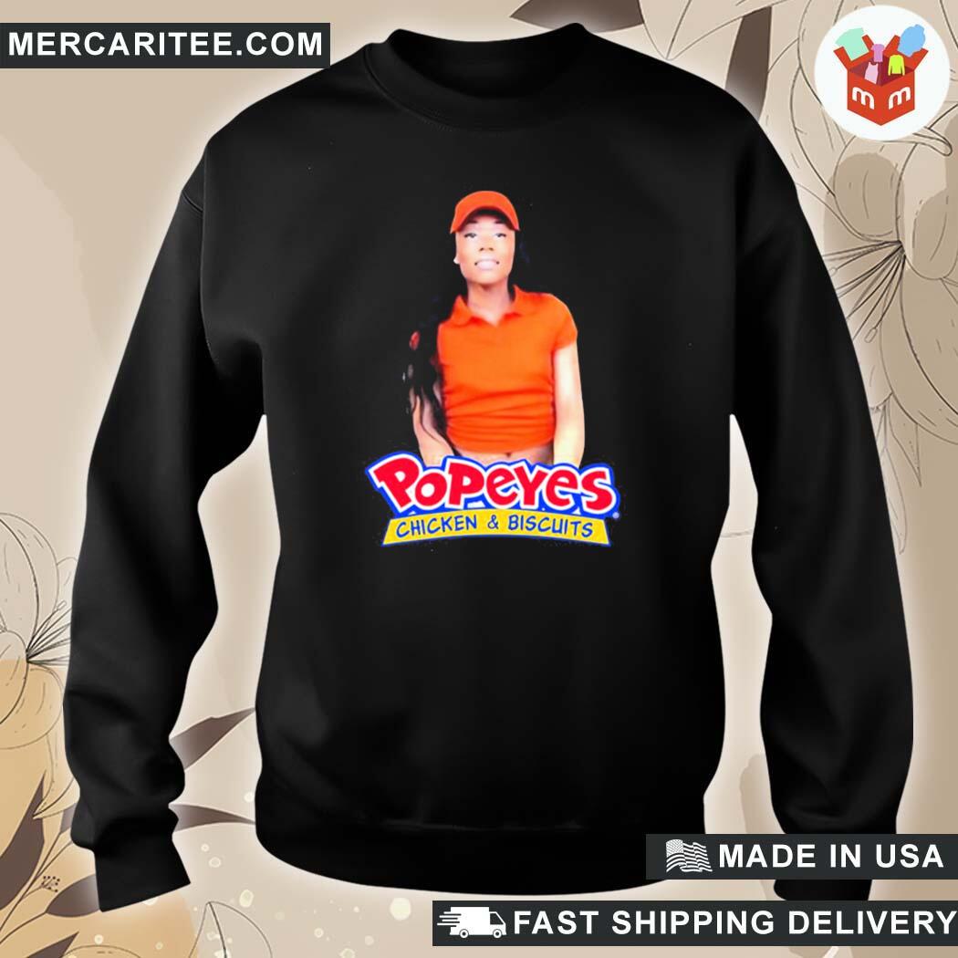 Popeyes chicken hoodie hotsell