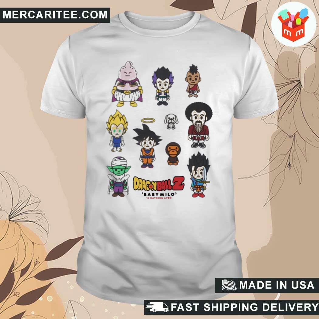 Dbz bape shirt best sale