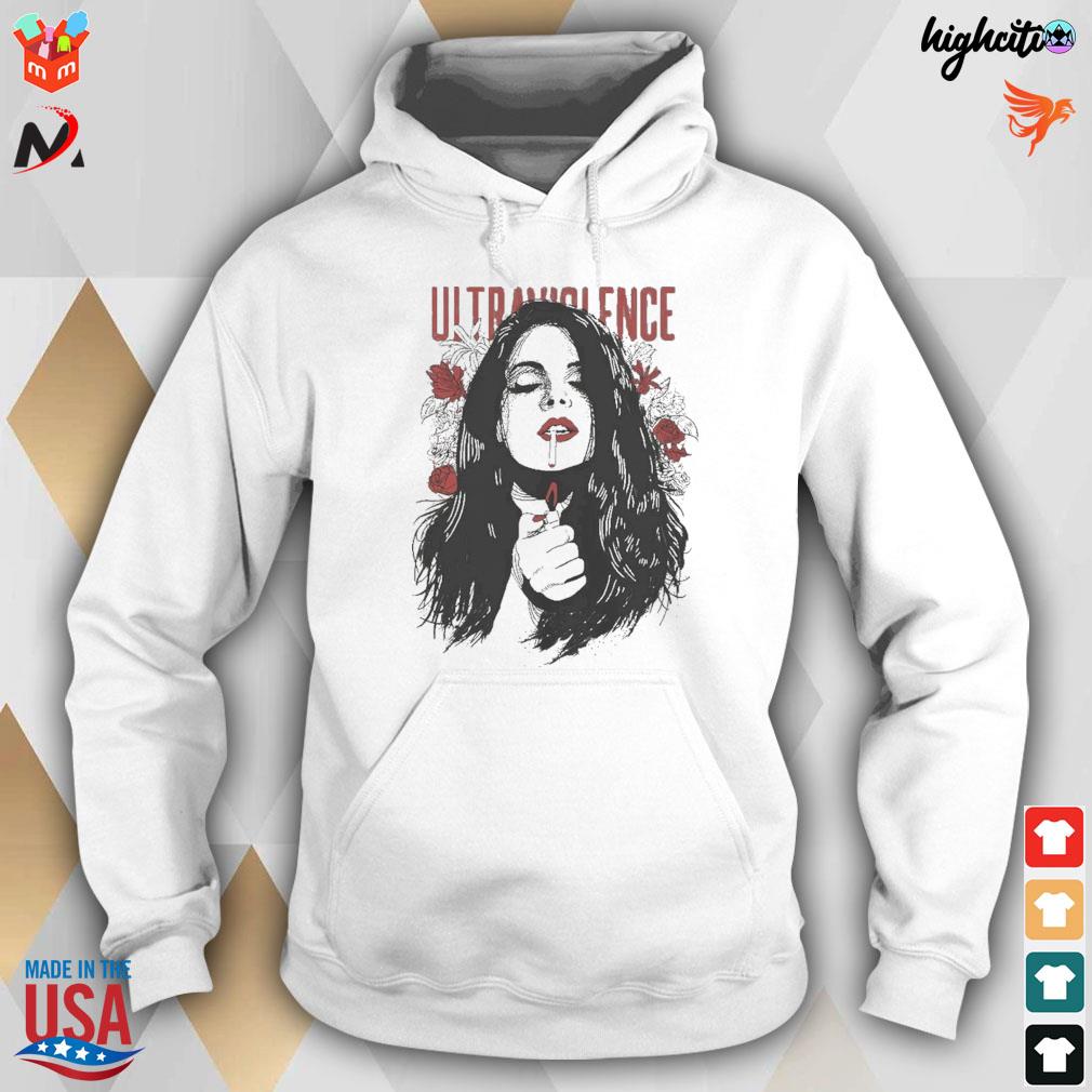 Lana Del Rey smoking illustration ultraviolence t-shirt, hoodie, sweater,  long sleeve and tank top