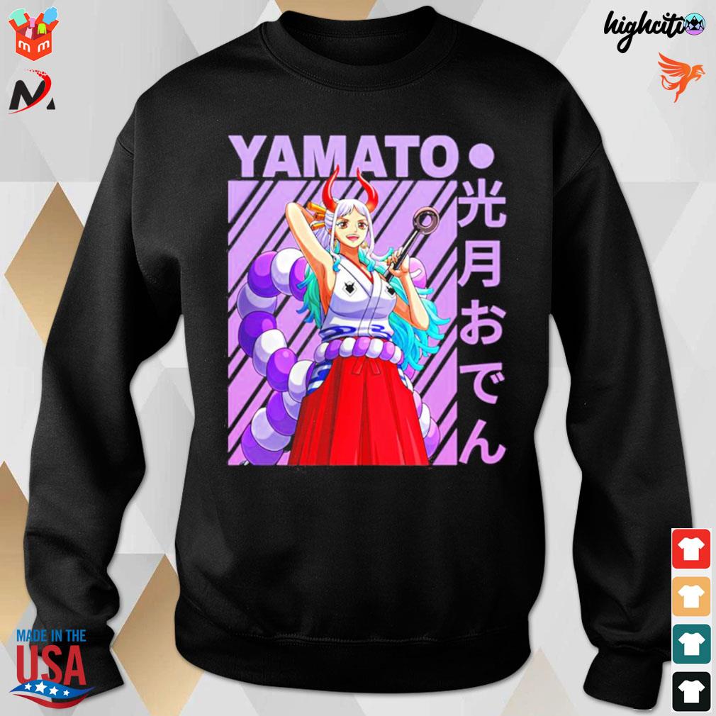 Yamato one piece anime character retro t-shirt, hoodie, sweater, long  sleeve and tank top