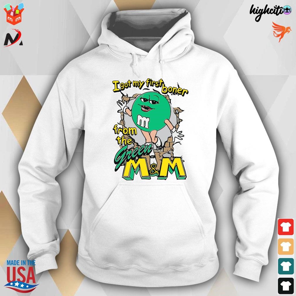 Green m&m hoodie hotsell