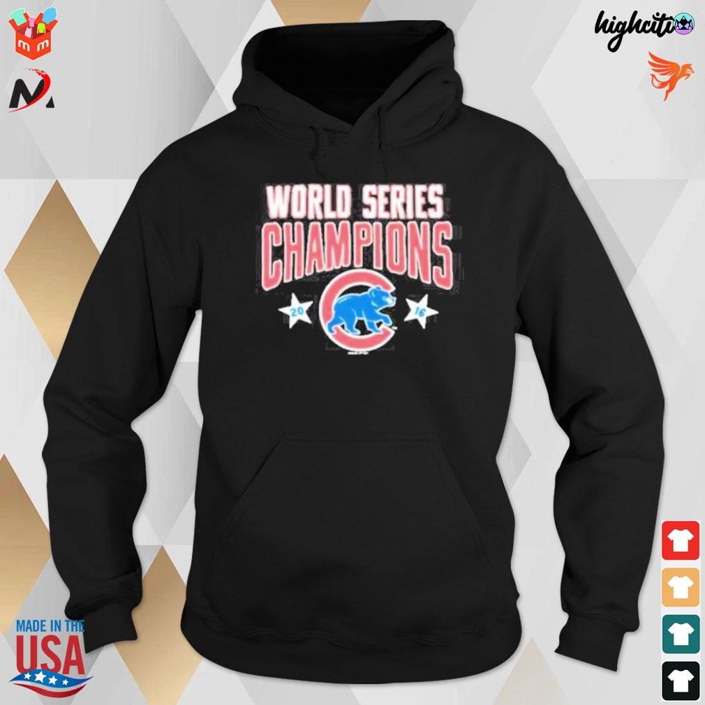 Chicago Cubs homage world series champions tri blend 2016 t shirt hoodie sweater long sleeve and tank top