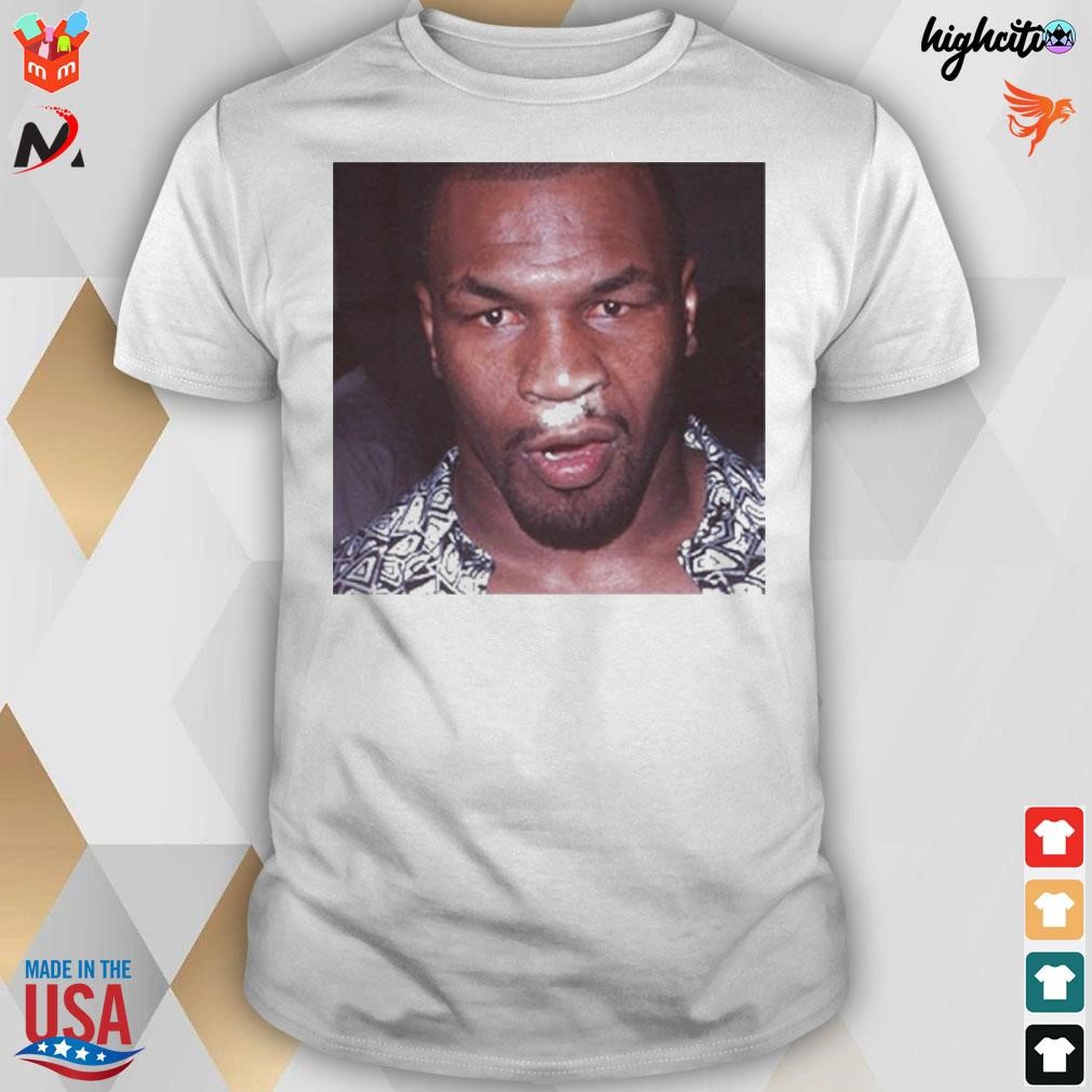 Mike tyson photo tee hotsell