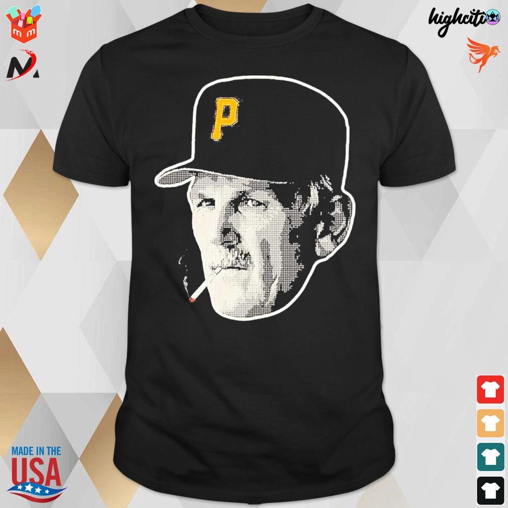 Jim Leyland smoking Pittsburgh Pirates t shirt hoodie sweater long sleeve and tank top