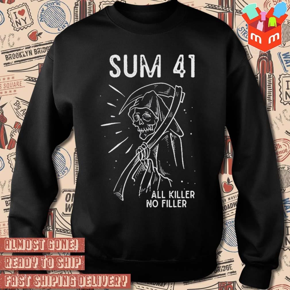 Sum 41 All Killer No Filler Album Cover T-Shirt Black