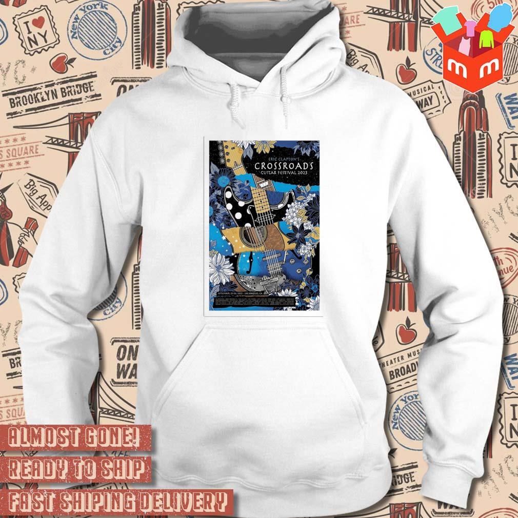 Shops Eric Clapton European Tour Poster Plus Hoodie