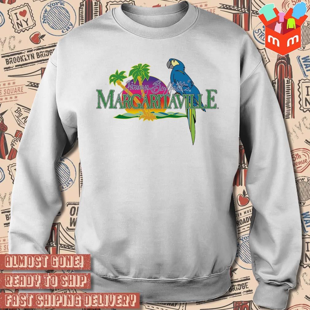 Jimmy Buffett Margaritaville Parrot Logo art design T shirt hoodie sweater long sleeve and tank top