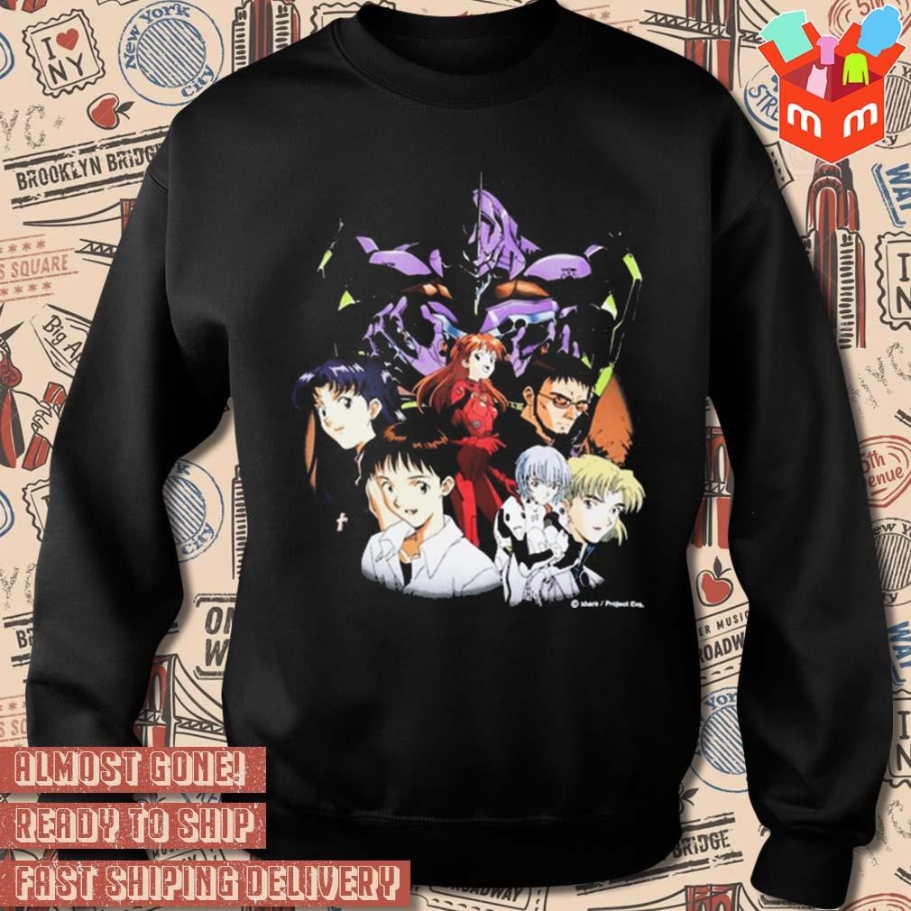 2023 neon genesis evangelion x geeks rule vol.02 art t-shirt, hoodie,  sweater, long sleeve and tank top