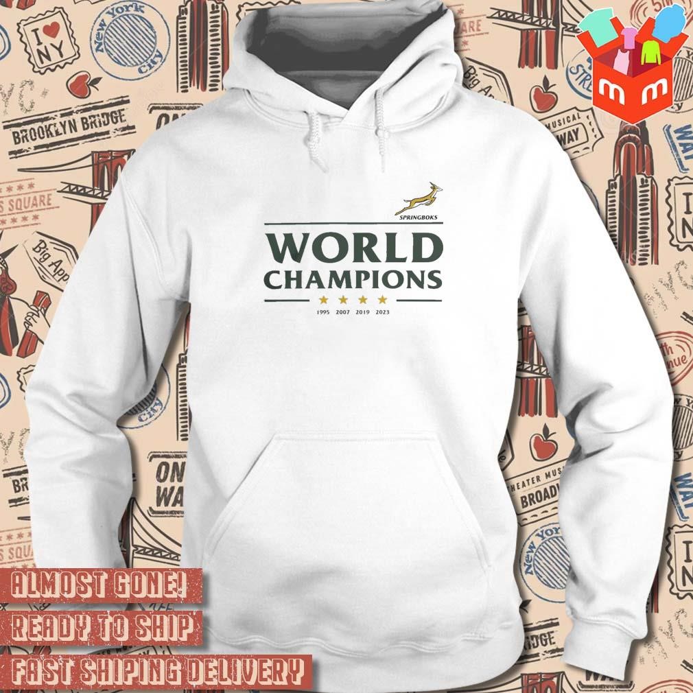 Springboks South Africa World Champion 1995 2023 t shirt hoodie sweater long sleeve and tank top