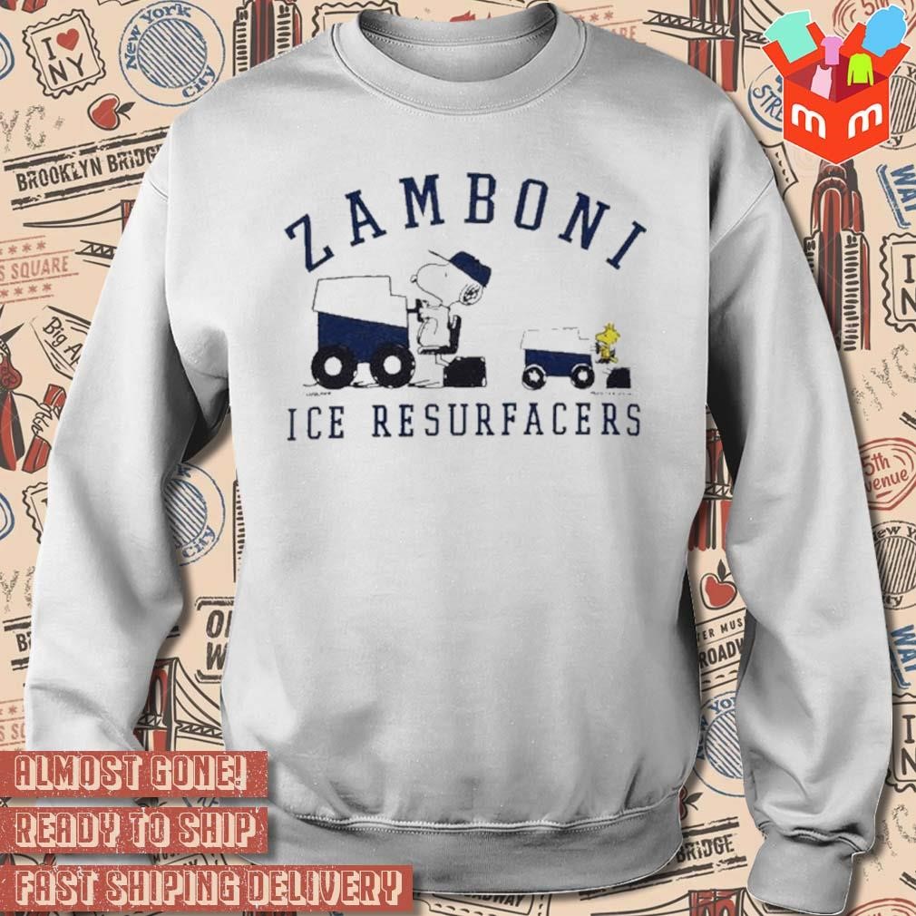 snoopy zamboni shirt