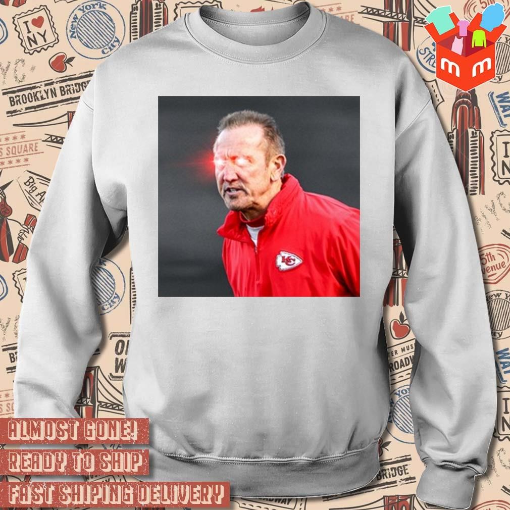 Chiefs Steve Spagnuolo in spags we trust red laser eyes t shirt hoodie sweater long sleeve and tank top