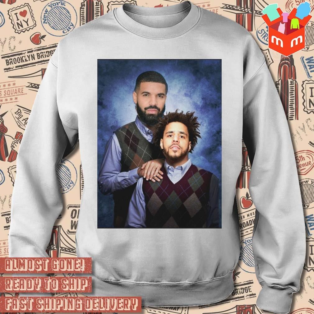 Drake and J. Cole Step brothers photos t-shirt, hoodie, sweater, long  sleeve and tank top