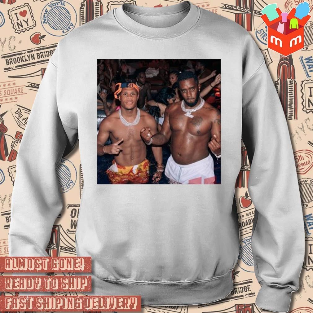 Ryan Garcia Devin Haney and P Diddy photos t-shirt, hoodie, sweater ...