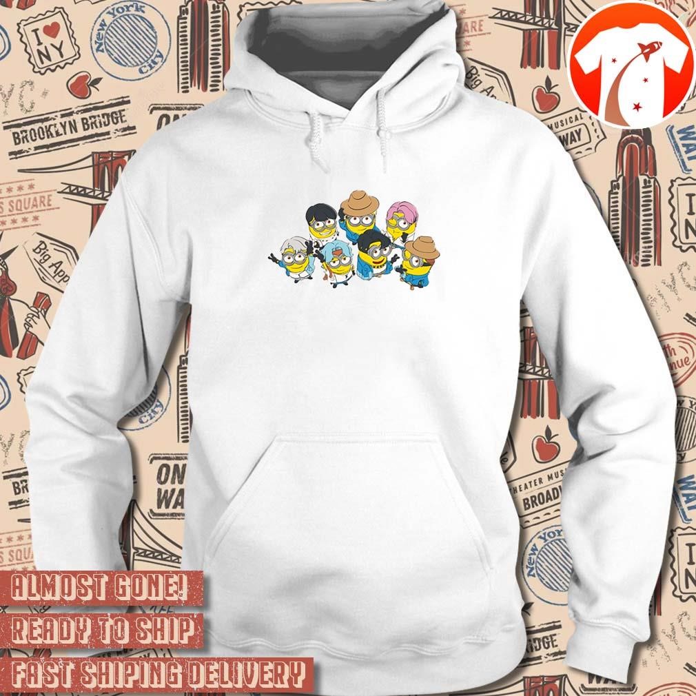 Official New BTS X Despicable Me 4 2024 t-shirt, hoodie, sweater, long  sleeve and tank top