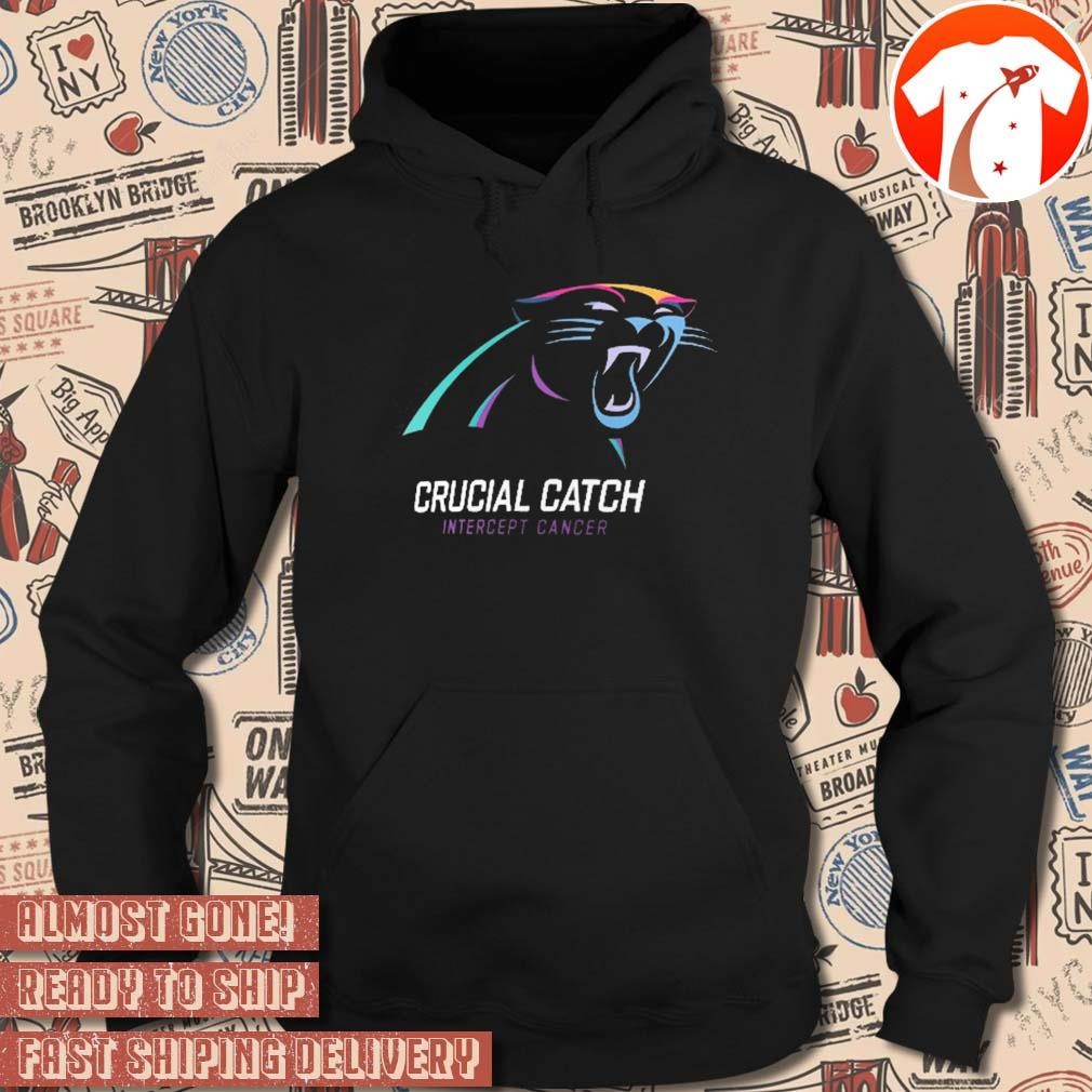 Official Carolina Panthers NFL 2024 Crucial Catch Intercept Cancer 2024 t shirt hoodie sweater long sleeve and tank top