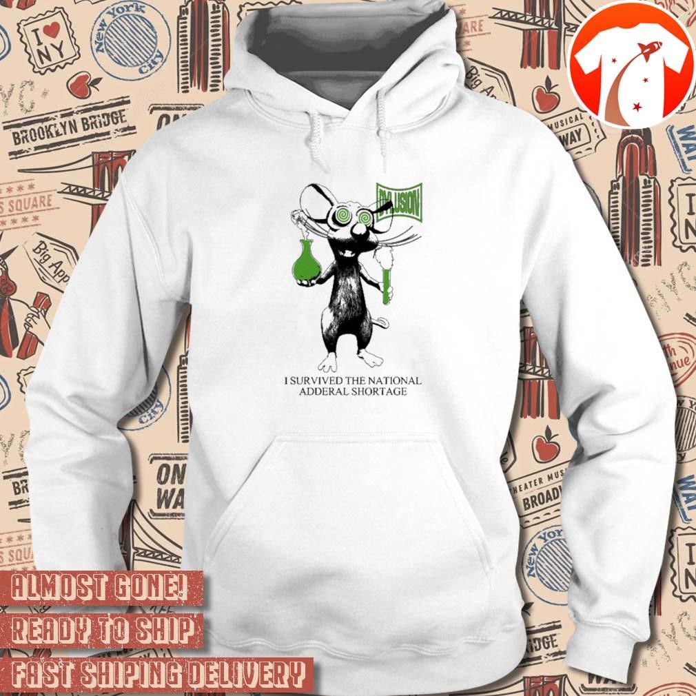 Official I Survived The National Adderal Shortage Dylusion Lab Rat t-shirt,  hoodie, sweater, long sleeve and tank top