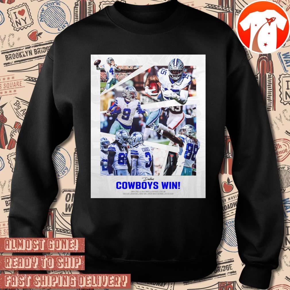 Official Poster Dallas Cowboy Win 20242025 Season tshirt, hoodie, sweater, long sleeve and