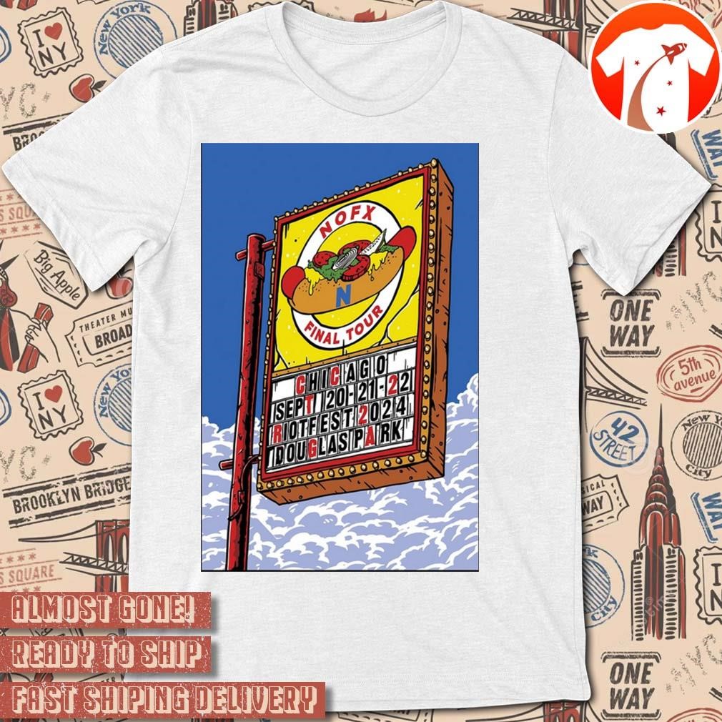 NOFX Final TourのオフィシャルTシャツ サイズM