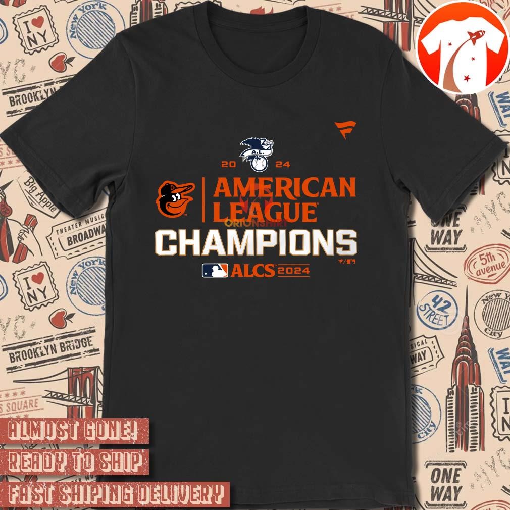 Official Baltimore Orioles MLB Baseball 2024 American League Champions ALCS t-shirt