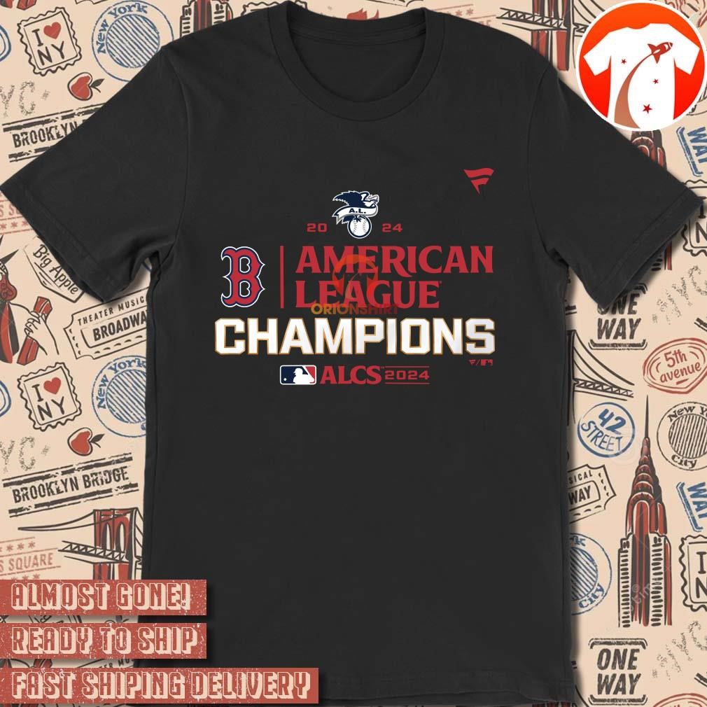 Official Boston Red Sox MLB Baseball 2024 American League Champions ALCS t-shirt