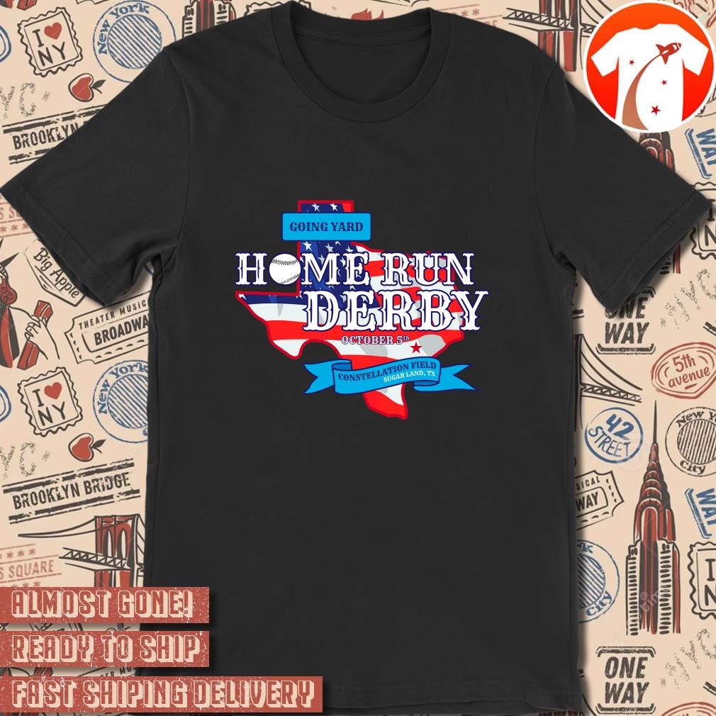 Official Going Yard Home Run Derby October 5th 2024 Constellation Field Sugar Land, TX t-shirt