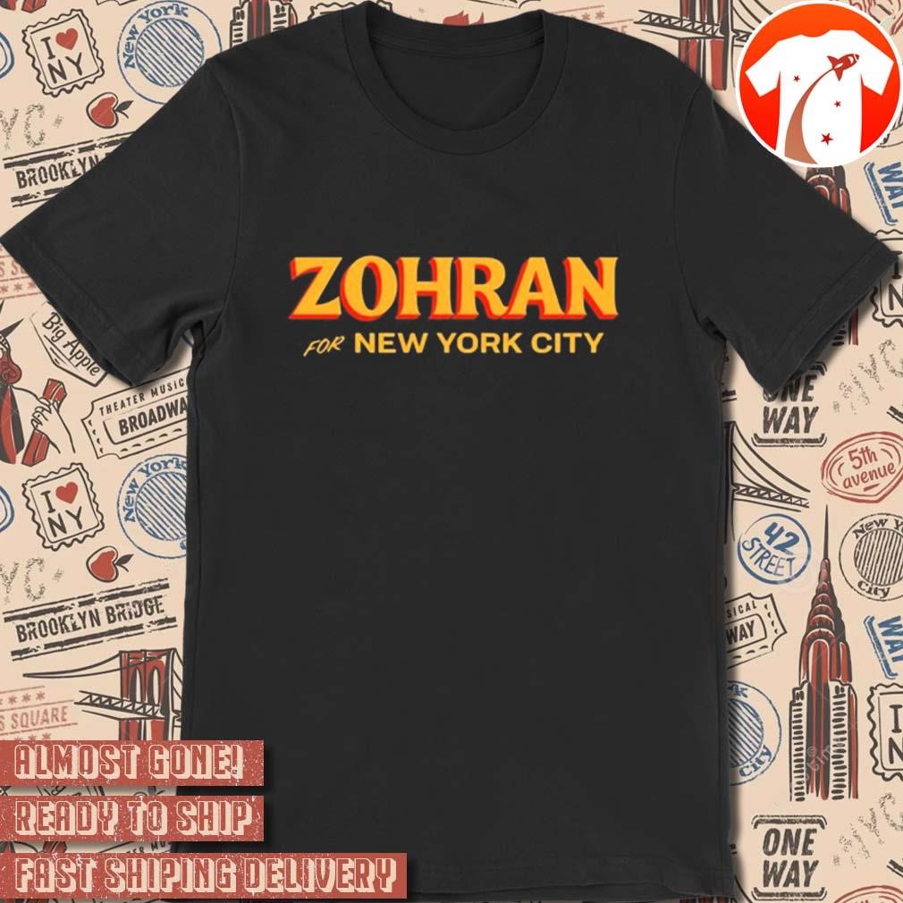 Official Jack Califano Zohran For New York City t-shirt