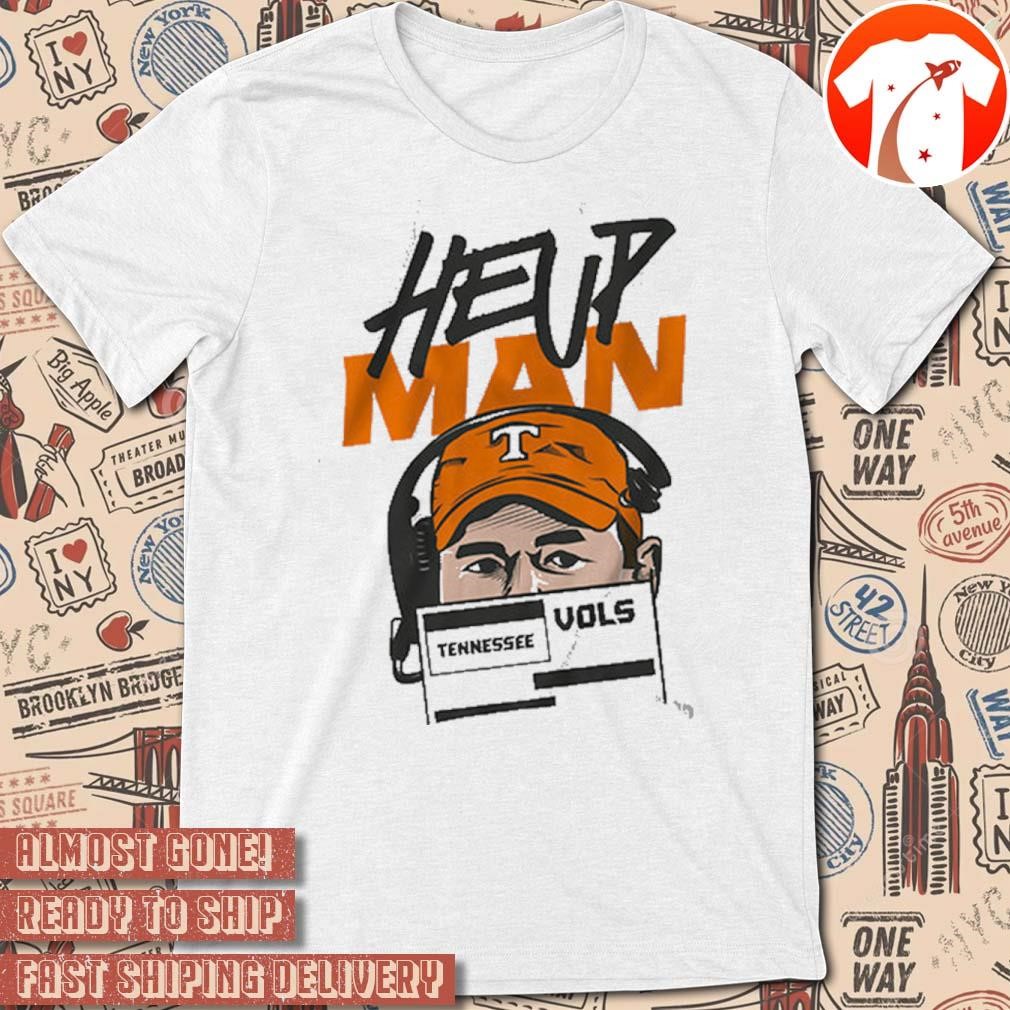 Official Josh Heupel Tennessee Volunteers Football Heup Man t-shirt