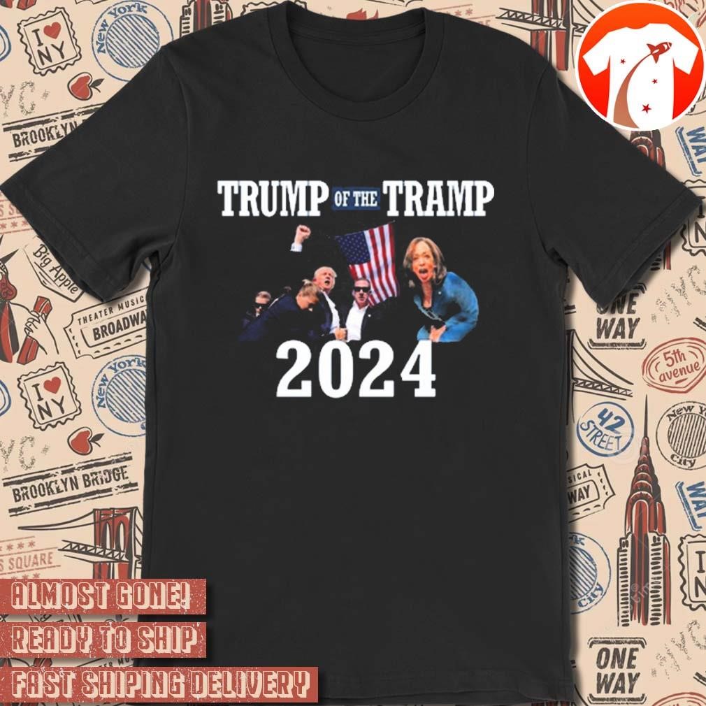 Official Le veon Bell Wearing Donald Trump Or The Tramp 2024 Graphic t shirt hoodie sweater long sleeve and tank top