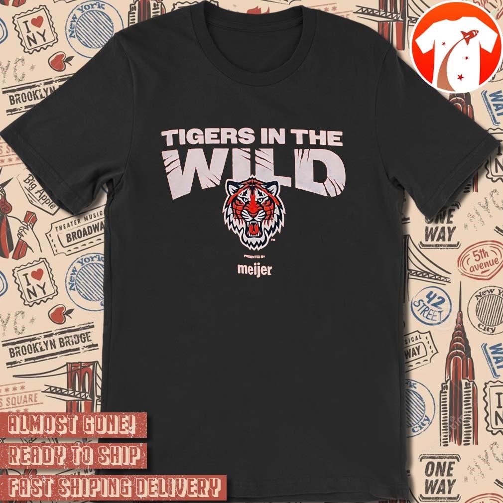 Official MLB 2024 Detroit Tigers In The Wild Presented By Meijer t-shirt