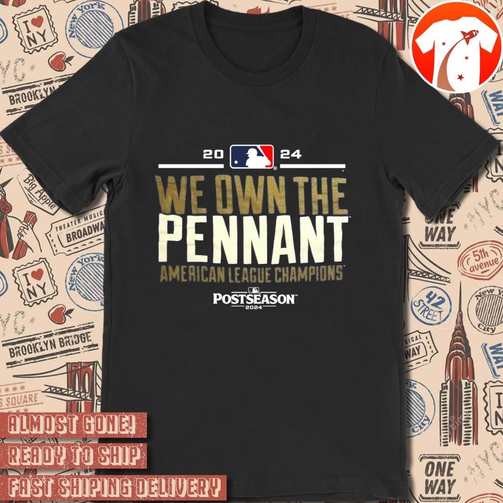 Official MLB 2024 Kansas City Royals We Own The Pennant American League Champions t-shirt