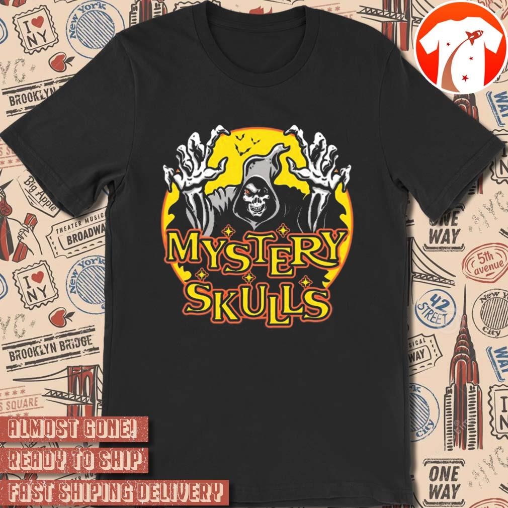 Official Mystery Skulls Halloween 2024 Graphic t-shirt