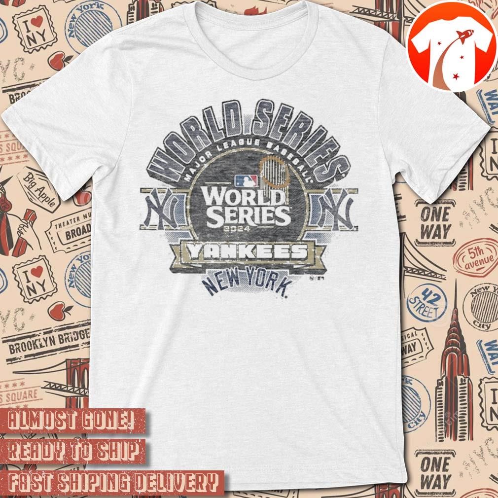 Official New York Yankees MLB 2024 World Series Major League Baseball Franklin Vintage t-shirt