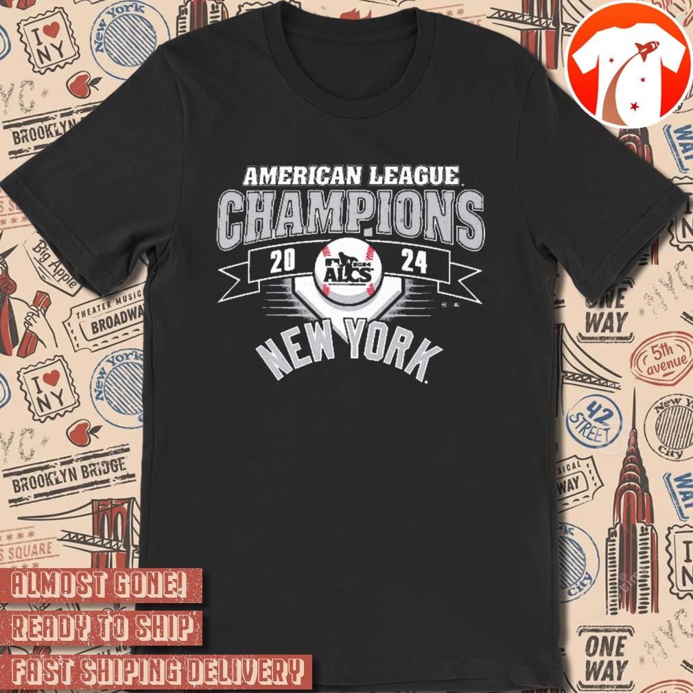 Official New York Yankees MLB Baseball 2024 ALCS American League Champions t-shirt