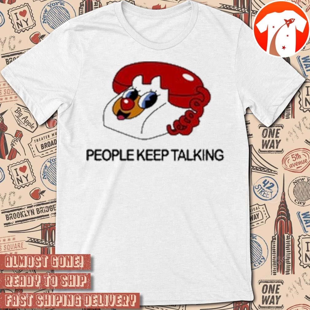 Official People Keep Talking October 10 2024 Chicago IL t-shirt