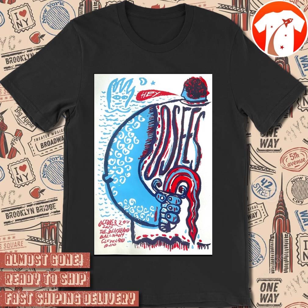 Official Poster Osees The Beachland Ballroom In Cleveland OH October 20 2024 Tour t-shirt