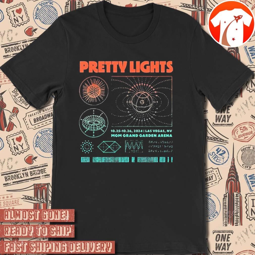 Official Pretty Light Tour At MGM Grand Garden Arena On October 25-26 2024 Vintage t-shirt