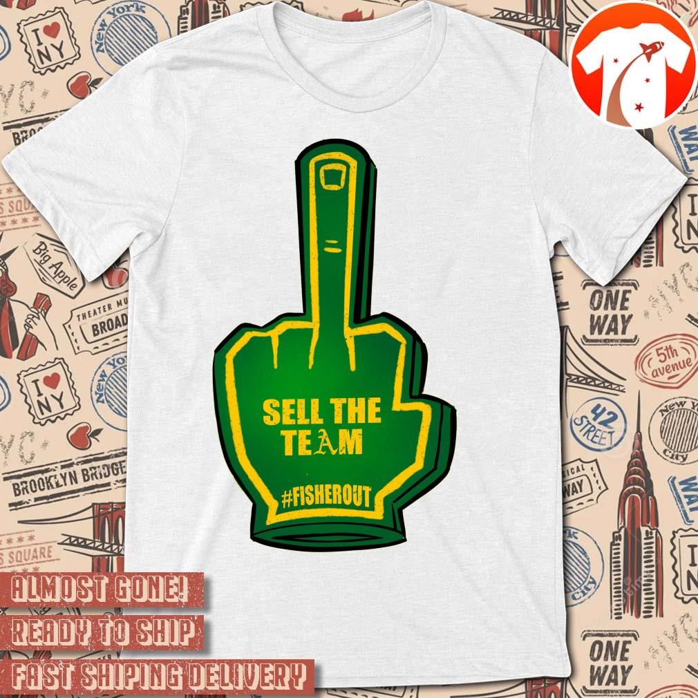 Official Sell Team Team MLB Oakland Athletics Figherout t-shirt