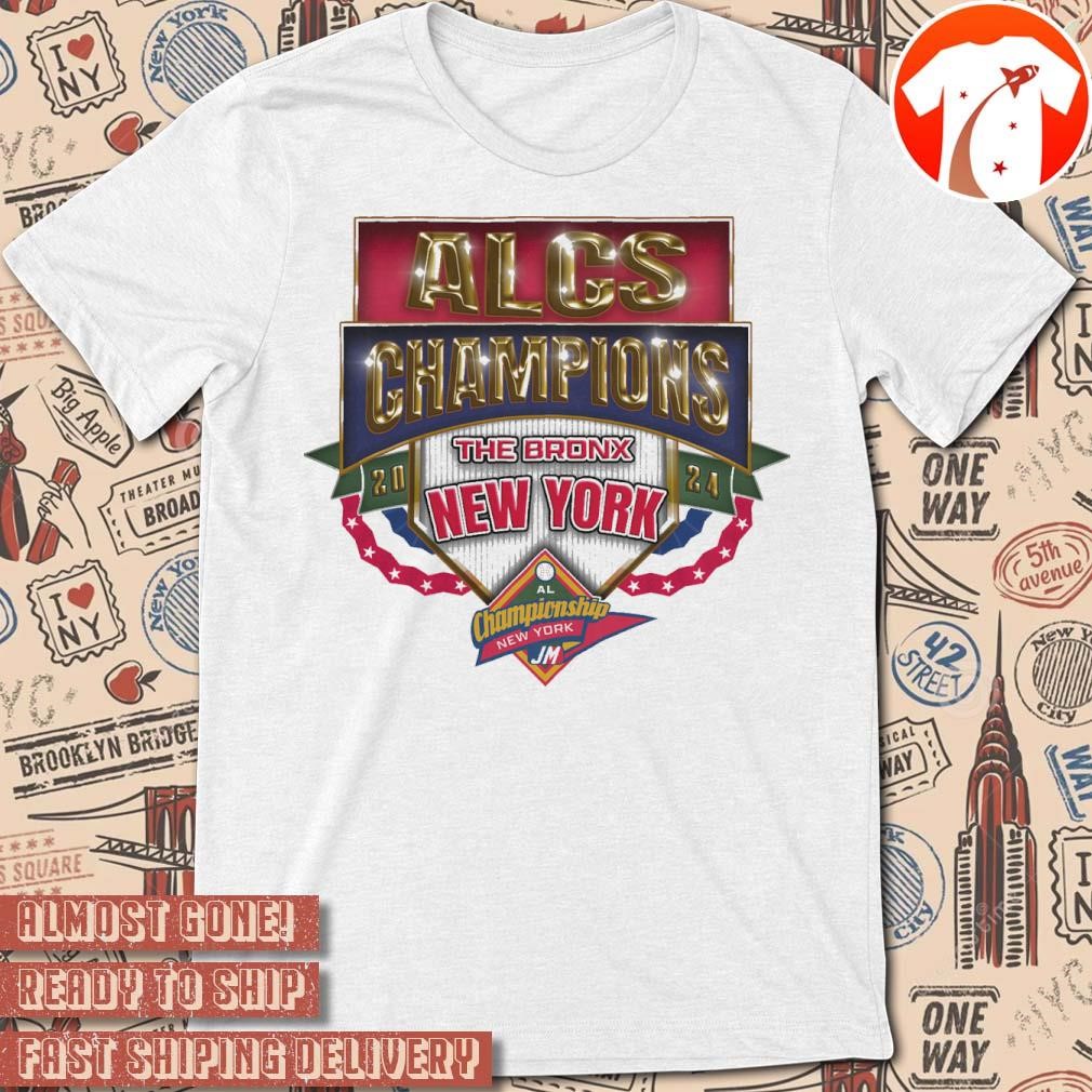 Official The Bronx New York Yankees MLB Baseball 2024 ALCS Champions t-shirt