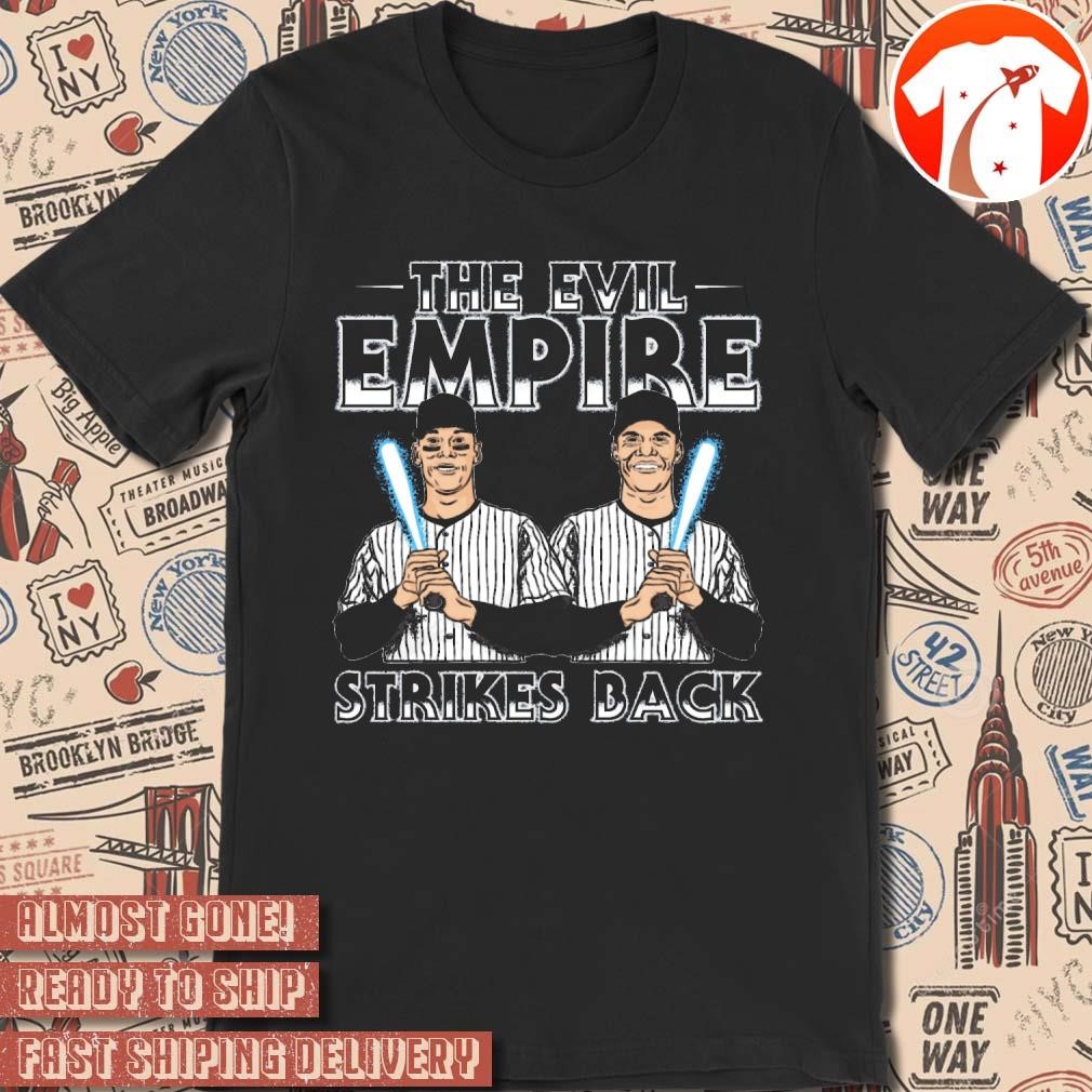 Official The Evil Empire Strikes Back New York Yankees MLB 2024 Caricature t-shirt