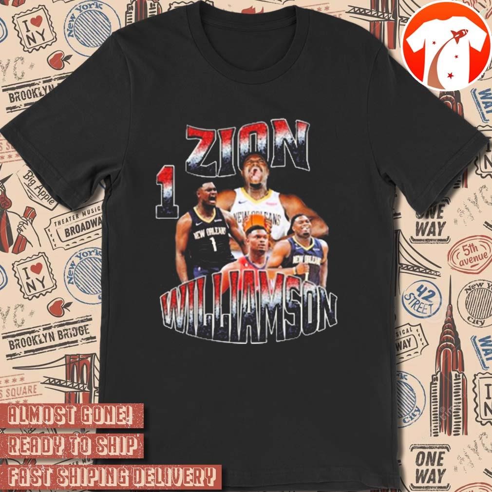 Official Zion Williamson 1 New Orleans Pelicans Graphic t-shirt