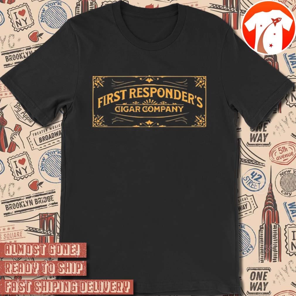 Official Anthony Raimondi Wearing First Responders Cigar Company new t-shirt