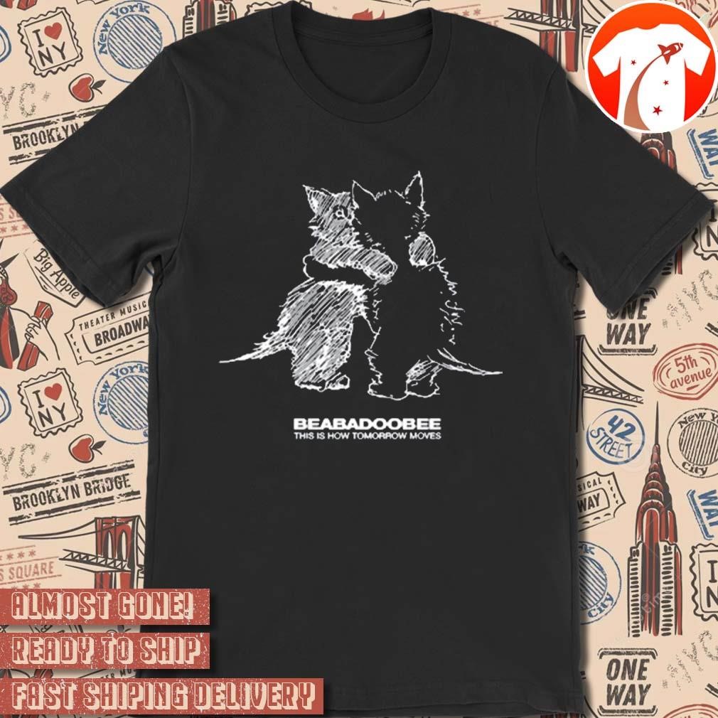 Official Dirty Hit Beabadoobee Cat Kiss This Is How Tomorrow Moves Painting t-shirt