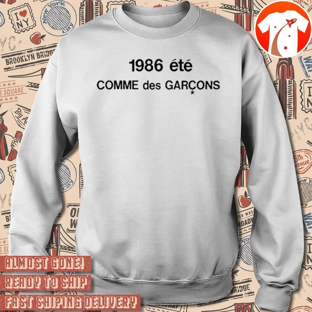 1986 comme des garcons t-shirt hot sale