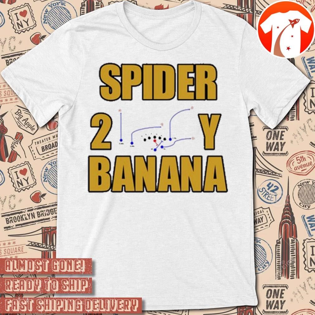 Official Jon Gruden Wearing Spider 2Y Banana t-shirt