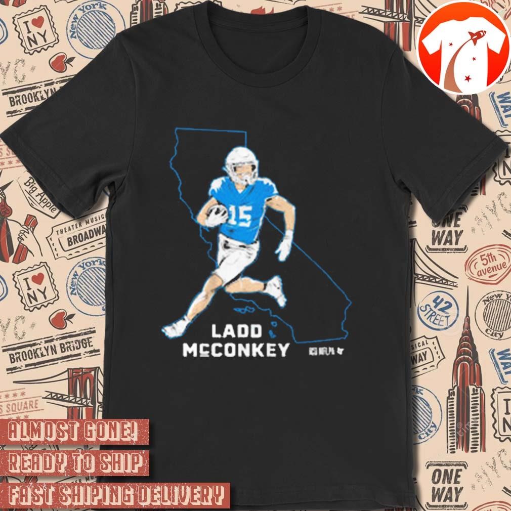 Official Ladd McConkey California State Star Los Angeles Chargers NFL Football 2024 t shirt hoodie sweater long sleeve and tank top