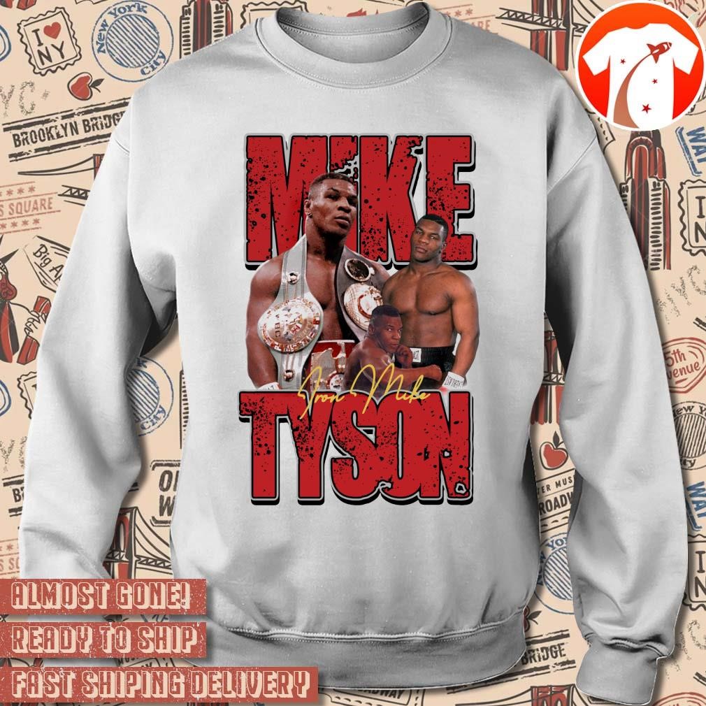 Official Mike Tyson Iron Mike Vs Jake Paul Graphic t shirt hoodie sweater long sleeve and tank top