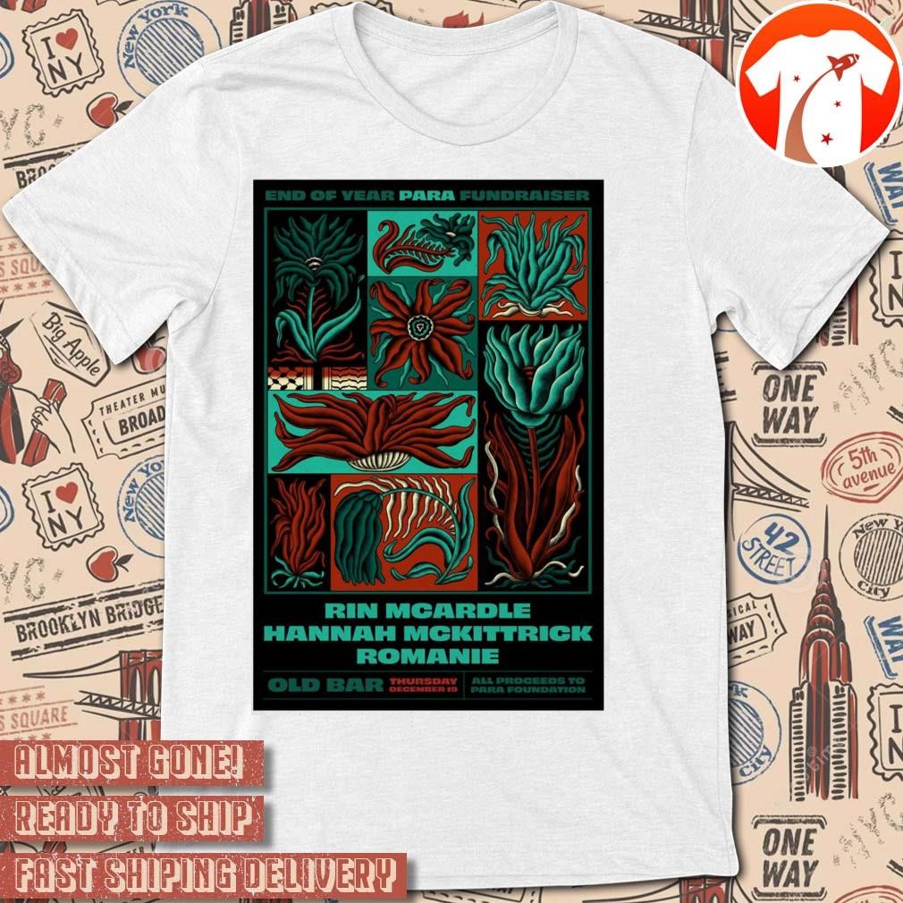 Official Poster End Of Year Para Fundraiser December 19 2024 Old Bar New South Wales Australia t-shirt