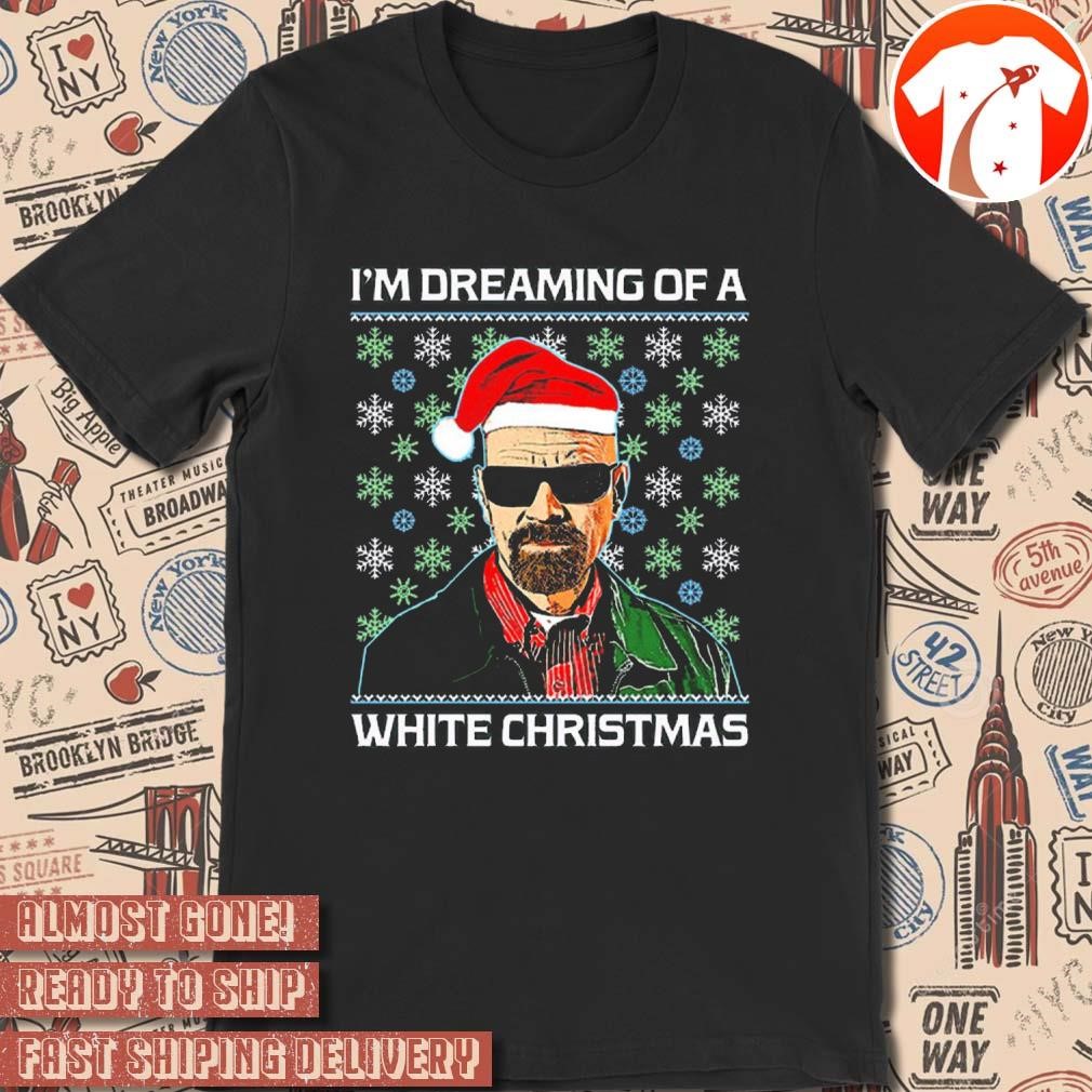 Official Walter I'm Dreaming of a White Merry Christmas 2024 Ugly Sweater t-shirt