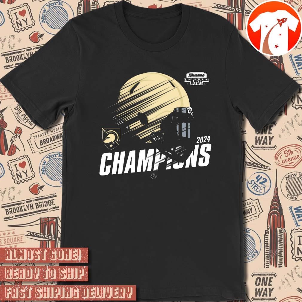 Official Army Black Knights win Louisiana Tech Bulldogs Radiance Independence Bowl 2024 Champions Helmet Vintage t-shirt